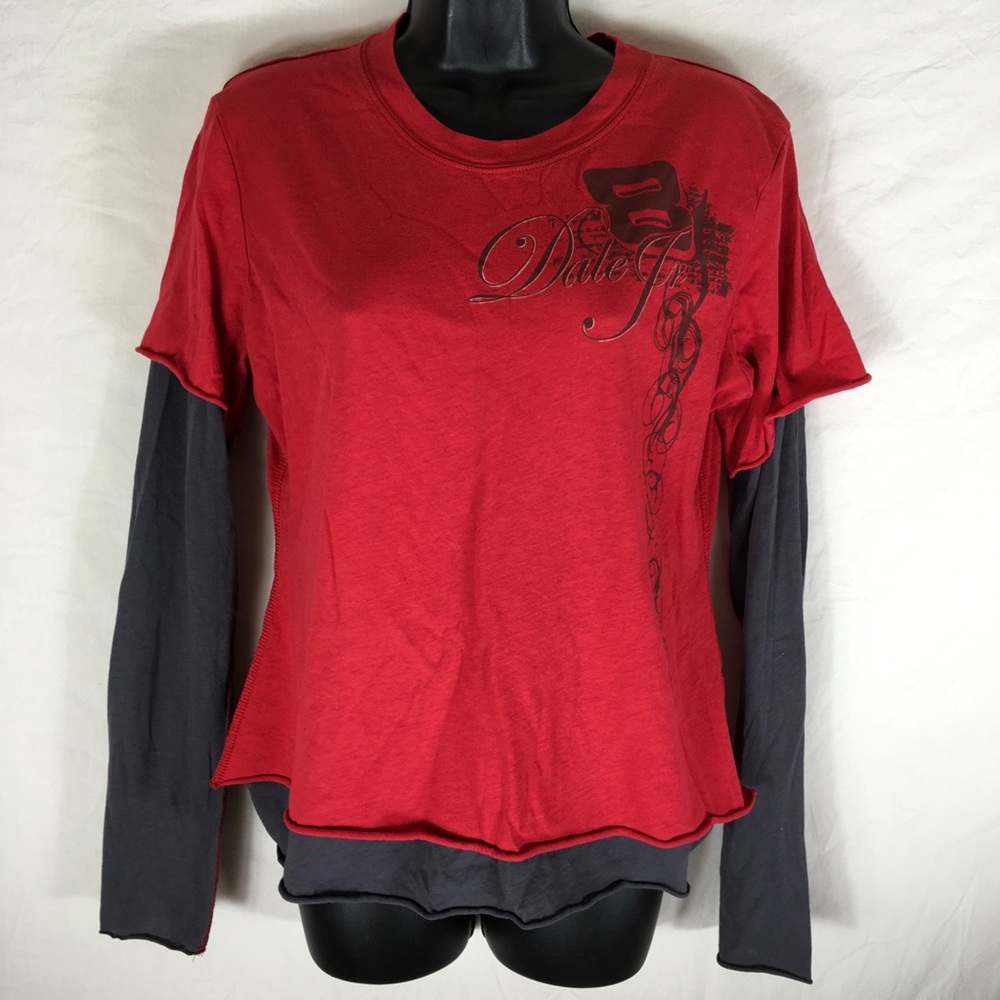 Women’s NASCAR Dale Earnhardt #8 T shirt large. A2